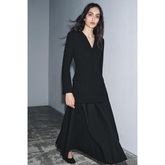 ZARA COMBINED BLAZER DRESS ZW COLLECTION - Picture 3 of 8